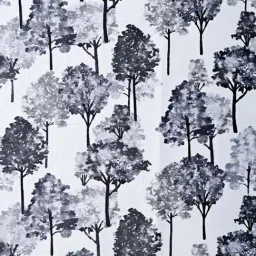 Swayam Omega Faux Silk Window Curtains - Set of 2 image 4
