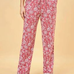 Dreamz by Pantaloons Pink Cotton Printed Pyjamas-image-100