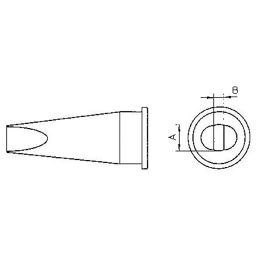 WELLER Chisel Tip, 3.2mm, LHTC-image-44