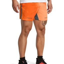 Under Armour Orange Fitted Shorts-image-17