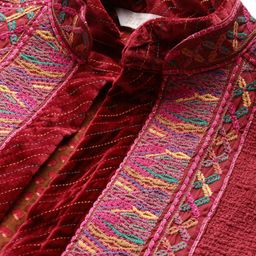 Ritu Kumar Geometric Embroidered Open Front Jacket image 4