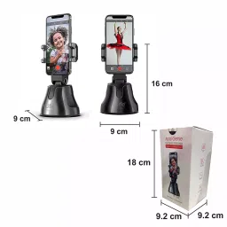 iLife 360° Selfie Rotation Auto Face Object Tracking Smart Vlog Shooting Camera Phone Mount Holder image 3