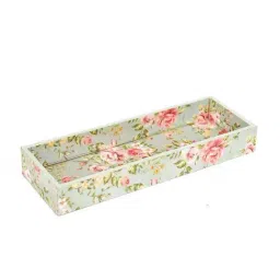 Home4U Green & Pink MDF Serveware Set image 5