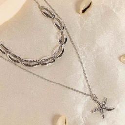 Sohi The Bahamas Multi-Layer Necklace for Women-image-26