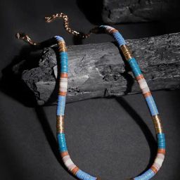 Accessorize London Blue Plastic Necklaces-image-1