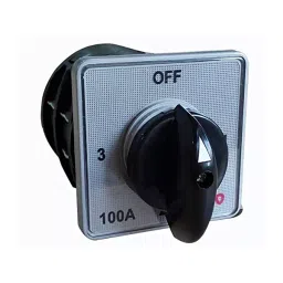 Selvo 100A Cam Operated Rotary Switch Phase Selector 1 Pole 3 Way GSELRTS11043B-18