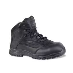 Rockfall Black Fibreglass Toe Capped Safety Boots UK 8 EU 42, TC340-08-image-89