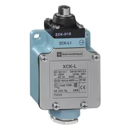 TELEMECANIQUE SENSORS Limit Switches LIMIT SW, PLUNGER, SPST-NO/NC, 3A, 240V, XCKL110H7-52