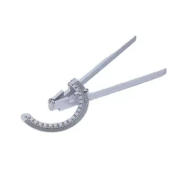 AS ONE Protractor The University Of Tokyo 250 mm Length Brass, 0-5501-04-3