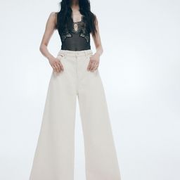 H&M Wide Braided Jeans-image-14