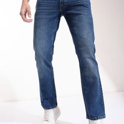 HIGHLANDER Men Straight Fit Light Fade Stretchable Jeans-picture-34