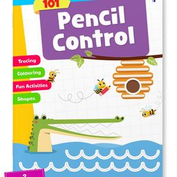 101 Pencil Control Activity Book for Kids | Pattern Writing and Stroke Book-13