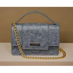 DressBerry Women Textured Crossbody Leather Handheld Bag-13