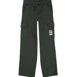 Gini and Jony Boys Comfort Straight Fit Cargos Trousers-image-94