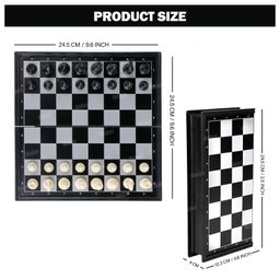 Fiddlerz Magnetic Chess Board Game Set for Kids and Adults with Secure Magnetic Pieces Portable Foldable Strategy Game for Brain Development image 3