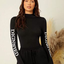 Stylecast X Slyck High Neck Fitted Top-image-33