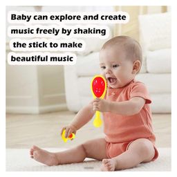FunBlast Rattle with 2 Squeeze Duck Toys for Babies  Random Color image 5