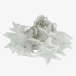 16 Star V Shaped Gateway Curtain String Lights with 8 Flashing Modes For Christmas/ Home Decoration image 2