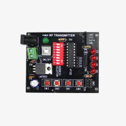 RF Transmitter and Receiver Module with Encoder and Decoder IC for 433Mhz Radio module image 3