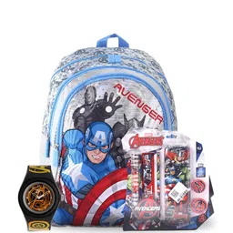 Zoop Avengers Boys Watch Gift Set-C4048PP24F-image-26
