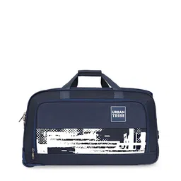 URBAN TRIBE Printed  Soft-Sided Large Duffel Trolley Bag-image-79