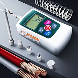 hfbte Digital Force Meter Gauge Push Pull Gauge with Maximum Load Value 500N 50kg 110Lb 1800Oz image 1