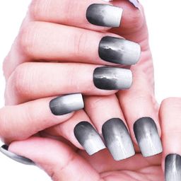 Secret Lives 24 Pcs Shades Of Green False Nails - Green-39