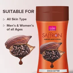 VI-JOHN Set of 2 Saffron Fairness Cocoa Butter Body Lotion 250 ml Each image 4