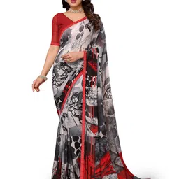 Moda Rapido Poly Georgette Saree-image-67