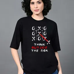Moda Rapido Women Drop-Shoulder Sleeves T-shirt-picture-15