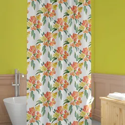 ArtzFolio Floral Print Shower Curtain-56
