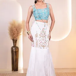 THE BEHRUZ THEORY Embellished Beads and Stones Ready to Wear Lehenga & Blouse-picture-25