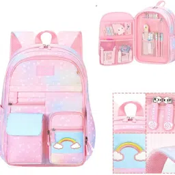 Small 1 L Backpack Cute Rainbow School Bookbag-86