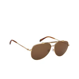John Jacobs Unisex Aviator Sunglasses with UV Protected Lens-42