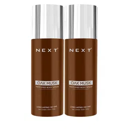 NEXT CARE Set Of 2 Oak Musk Long-Lasting Deodorant Body Spray - 120 ml-27