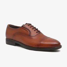 TONI ROSSI Men Leather Pointed Toe Oxfords-picture-0