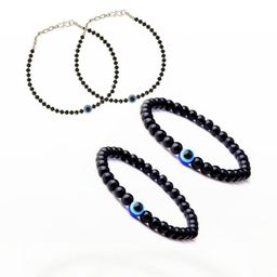 QNAM Women Black Bracelet-image-51