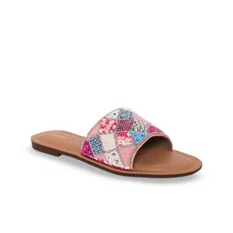 Anouk Women Ethnic Open Toe Flats with Embroidered-picture-58