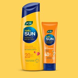 JOY Set Of 2 Daily Brightening Sunscreen SPF 40 - 50 ml & Sunscreen Lotion SPF 20 - 300 ml-17
