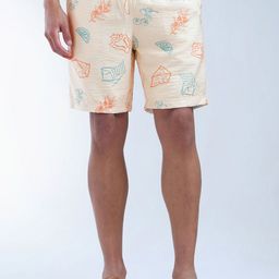 Flying Machine Men Conversational Printed Shorts-image-49