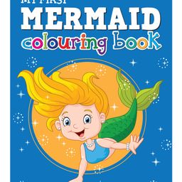 My First Mermaid Colouring Book - English-19