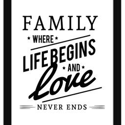 Wens Inspirational Quotes Frame - White Black-picture-19