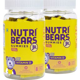 NutriBears Kids Vitamin D Gummies Pack of 2 - 30 Gummies Each-image-70