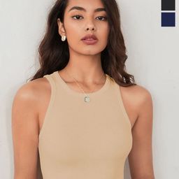 BAESD Women Pack Of 3 Ribbed Tank Crop Top-picture-14
