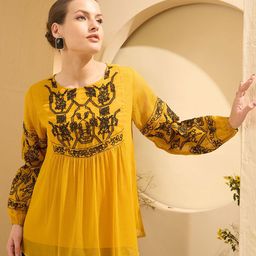 Antheaa Women Embroidered top-image-55