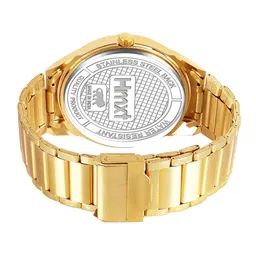 HMXT Men Patterned Dial & Reset Time Analogue Watch HMXT-120 image 5