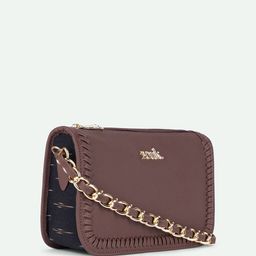 ZOUK Printed Structured Sling Bag image 3