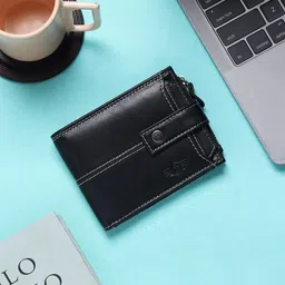 Metronaut Men Leather Two Fold Wallet-image-40