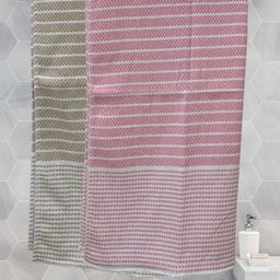 Aura Pink & Brown 2 Printed Cotton 210 GSM Bath Towel-image-42