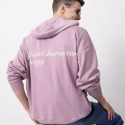 Mast & Harbour Printed Hooded Sweatshirt-picture-14